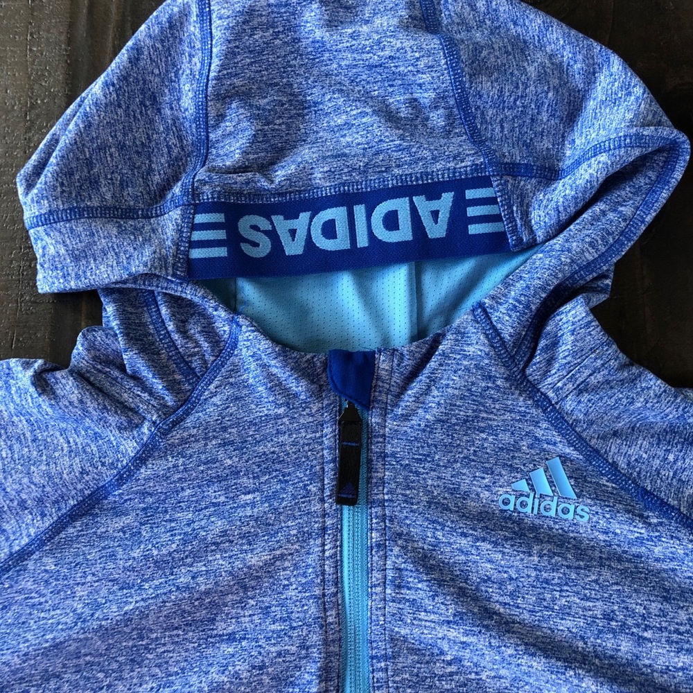 Adidas Athletic Jacket with Hood